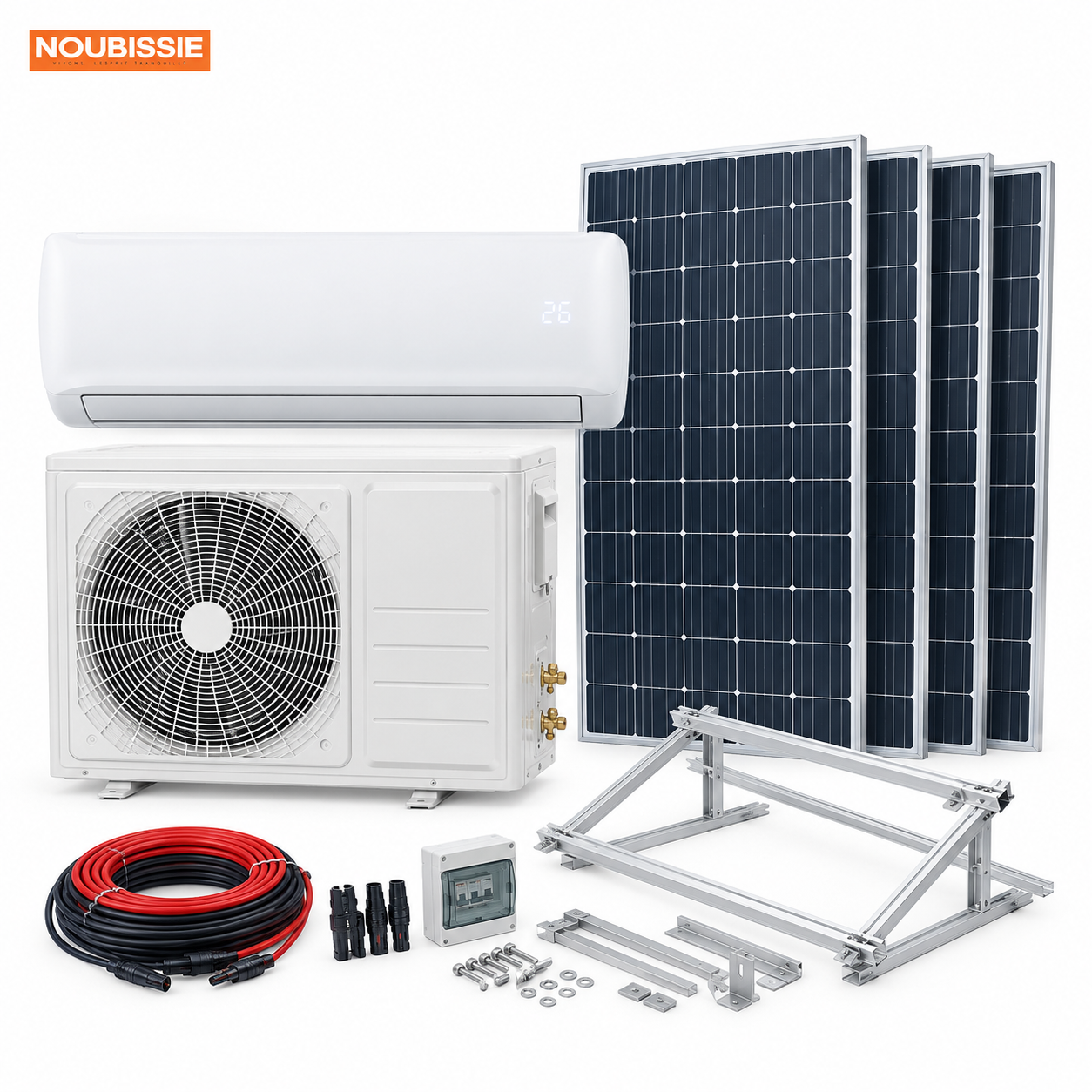 KIT  Climatiseur solaire hybride Split